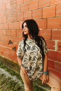 Cowboy Oversized Top