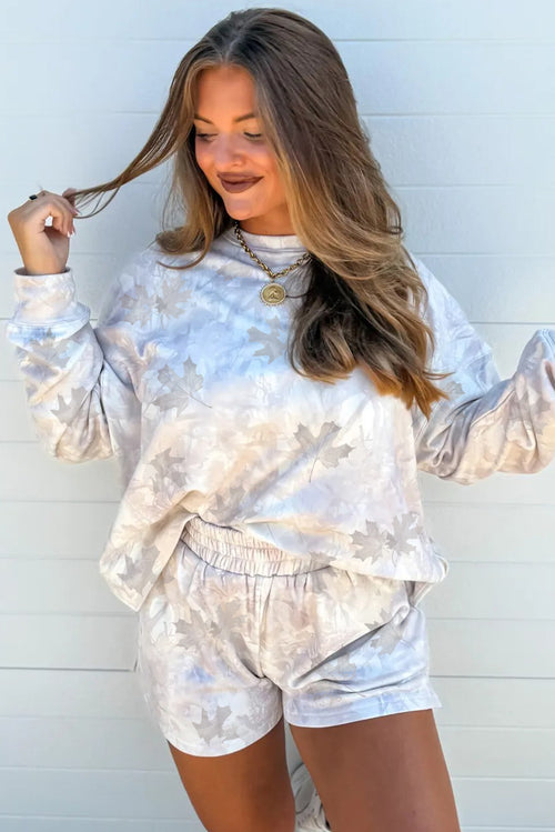 Beige Mapel Camo Set